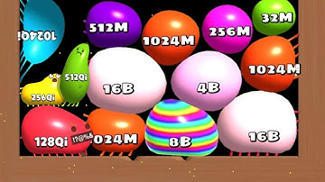 BLOB MERGE 3D (jelly 2048) 🆚 Number Master  2048 Gameplay part #14