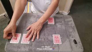 F21 Magic Trick 620 - The Spread #magic