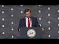 Vice President Vance speaks at Saronic Technologies' Port Alpha groundbreaking