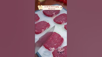 Bò bít tết ngon #food #shorts | Mê Nấu Ăn