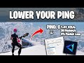 How To Get 0 Ping In Fortnite Chapter 5! ✅ (Lower Ping Guide)