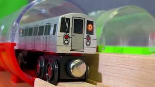 Munipals MTA Q Train Scared D Train...