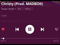 Christy (Lyrics) Tyson Yoshi