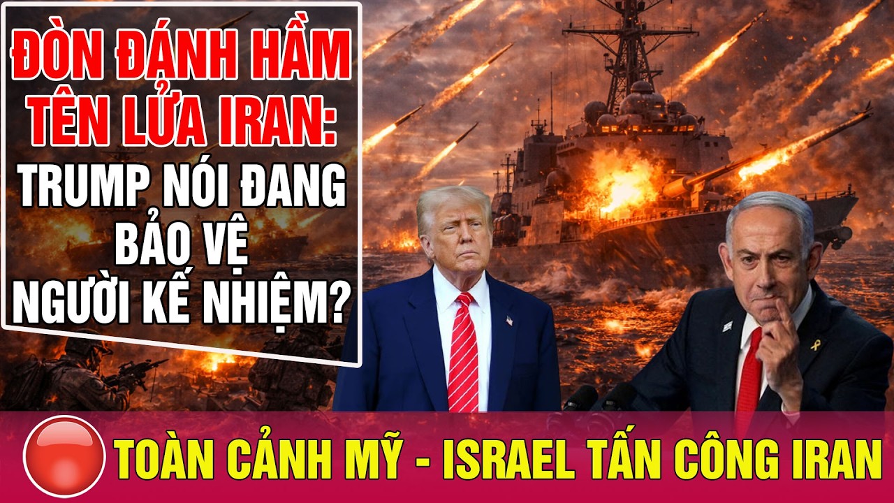 🔴 TRỰC TIẾP: Toàn cảnh Mỹ và Israel Tấn Công Iran Sáng 7/3: Chiến dịch Epic Fury vào giai đoạn mới
