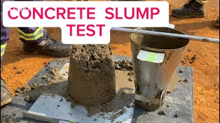CONCRETE SLUMP TEST : PROCEDURES DONE WHEN TESTING WORKABILITY OF CONCRETE