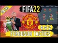 Recreate Sir Alex Ferguson's Man Utd Treble Winners Tactics in FIFA 22 | Custom Tactics Explained