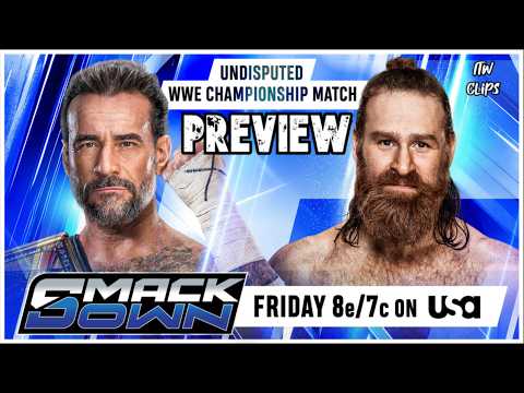 WWE SmackDown Preview (9/11) - Can Sami Zayn Upset CM Punk?