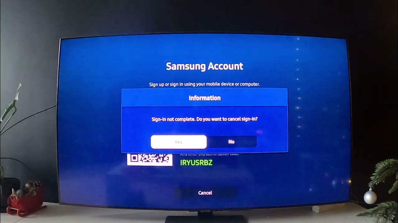 how-to-sing-in-to-samsung-account-on-samsung-tv-q80a-youtube