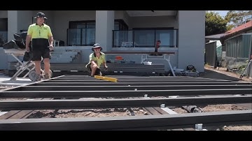 Jason Reading Landscapes installing the Clickdeck System