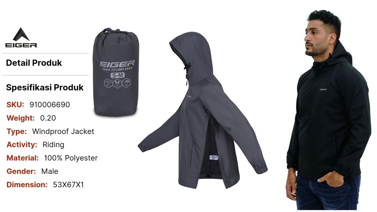 EIGER FRUGAL JACKET || SKU#: 910006690 