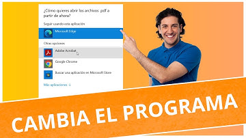 Cómo CONFIGURAR el PROGRAMA predeterminado para abrir ARCHIVOS en WINDOWS 10
