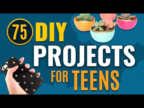 75 DIY Projects for Teens - Cool Teen Crafts Ideas