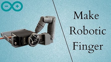 How to make Robotic Finger using Arduino | Inmoov | Finger Starter