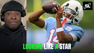 Carnell Tate Looks UNGUARDABLE  In Titans Camp | Tennessee Titans Training Camp