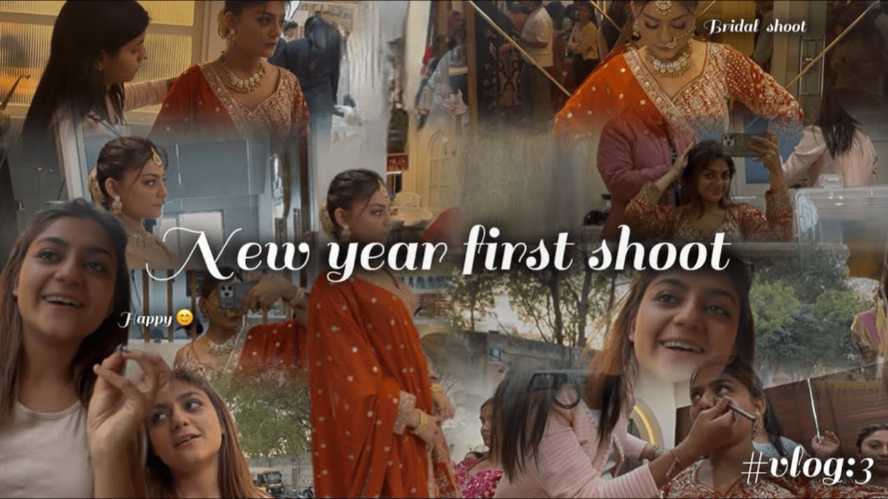 New year ka first shoot 😍