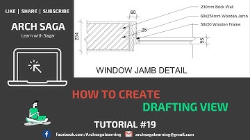 How to create Drafting Views | Revit Tutorial in English | Tutorial #19