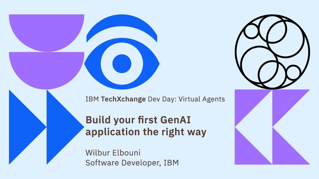 Build your first GenAI application the right way