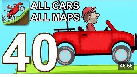 Hill Climb Racing - Gameplay Walkthrough Part 40 - All Cars/Map...