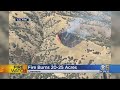 Grass Fire Moving Quickly Uphill In Livermore Burns Nearly 25 Acres