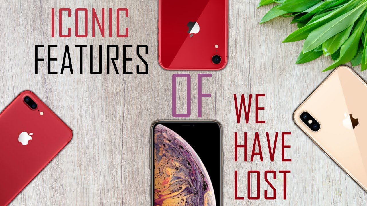 Iphone Iconic Color Iconic features of iPhone we have lost - YouTube