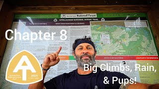 Appalachain Trail 2024 | Chapter 8 : Big Climbs, Rain, & Pups!
