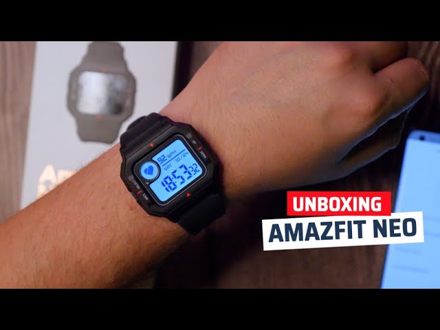 Amazfit Neo: El reloj Casio de siempre con conexión Bluetooth, pulso  cardiaco y mucho más 