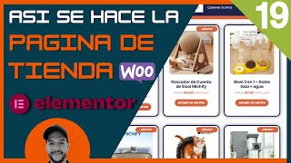 Edita y Personaliza Página de Tienda  WooCommerce con Elementor | Curso TIENDA VIRTUAL 2023 #19