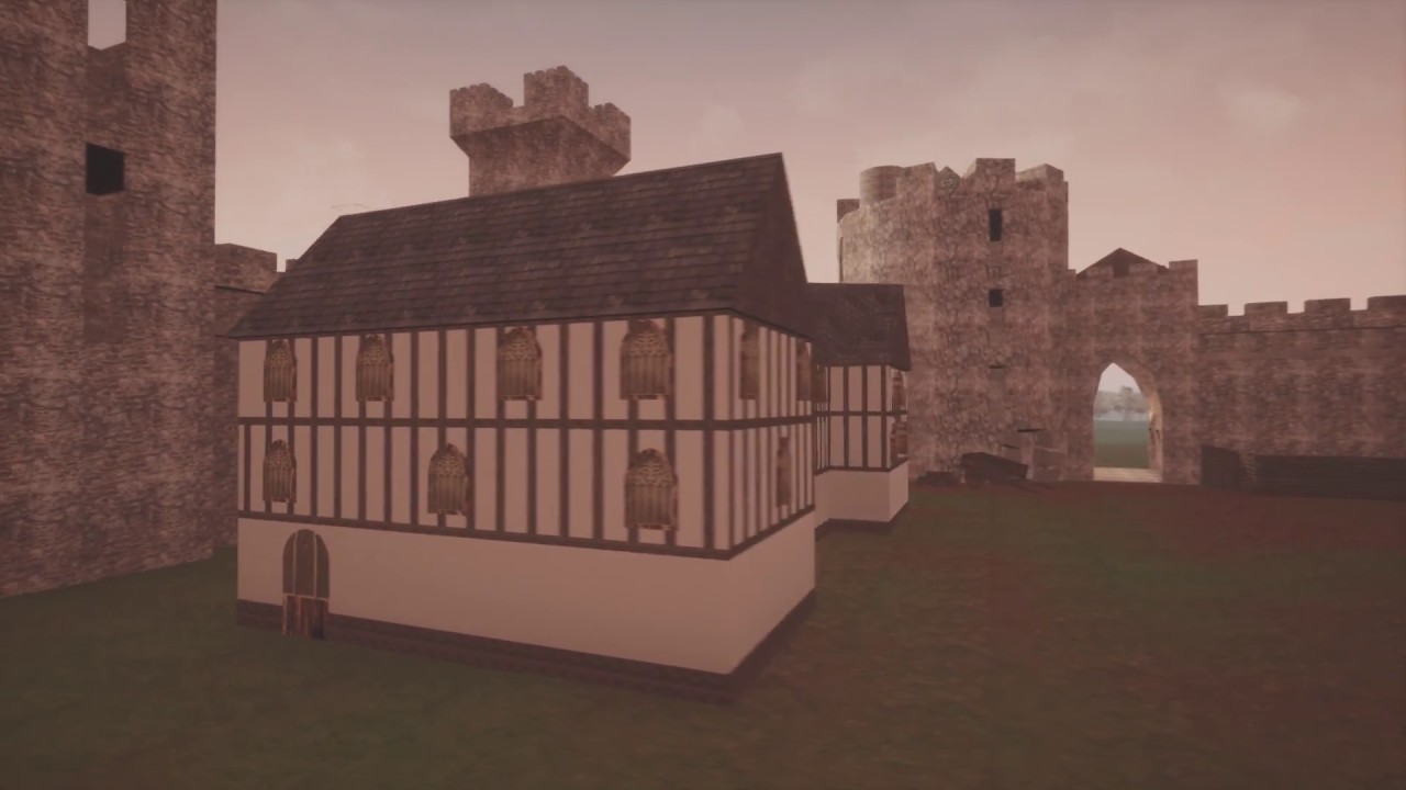 Hadleigh Castle Recreation From The 14th Century