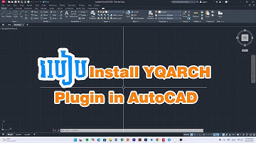 របៀប Install YQARCH Plugin in AutoCAD!