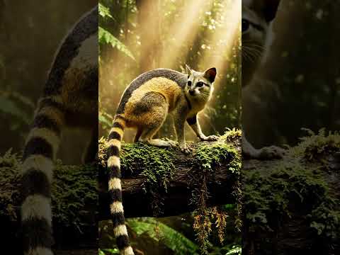 The Elusive Band Bellied Linsang Ghost Of The Rainforest Wildlife Fyourpage Viral Animals 