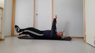 The Modified Dead Bug Ab Exercise