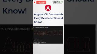 Top Angular CLI Commands Every Developer Must Know! 🚀 | Quick Tutorial