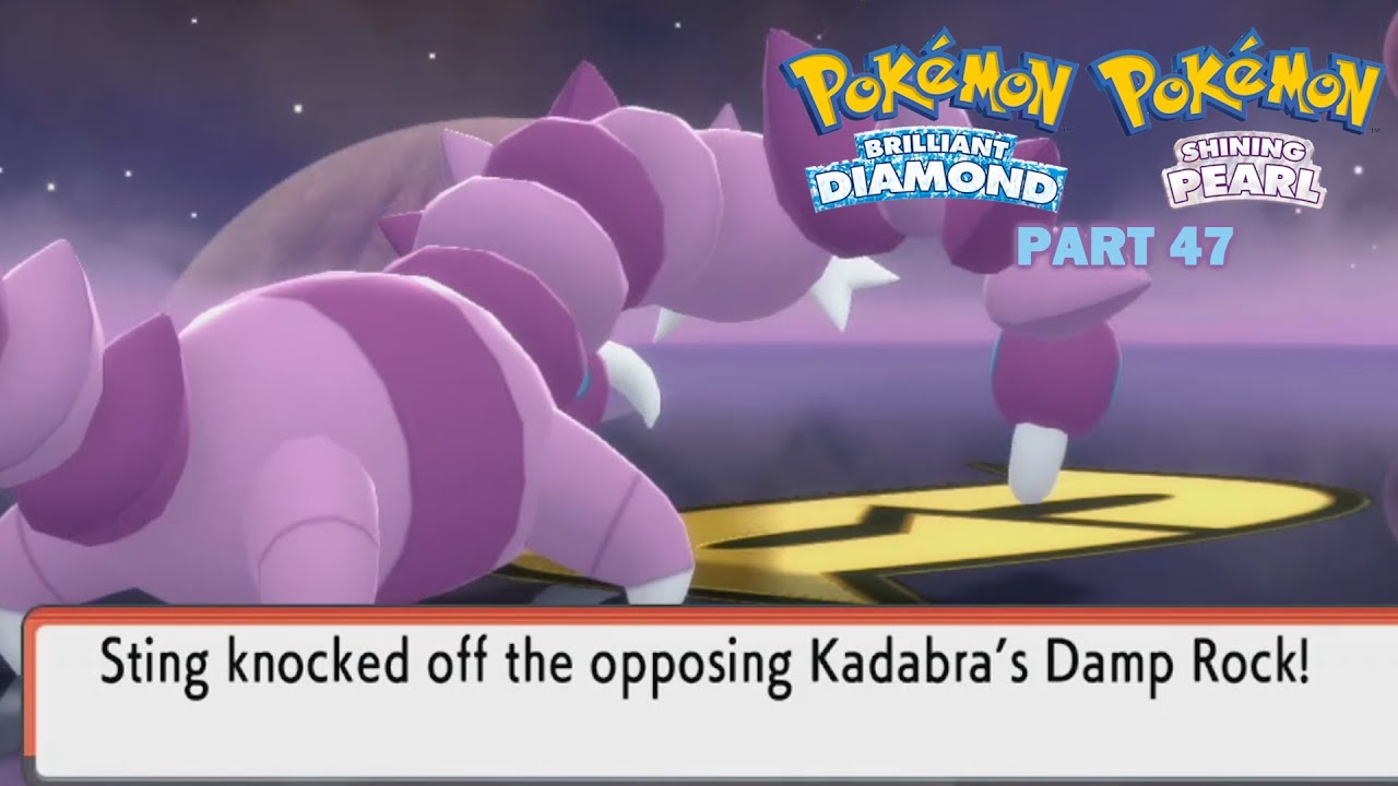 Pokémon Brilliant Diamond & Pokémon Shining Pearl Part 47 Damp Rock