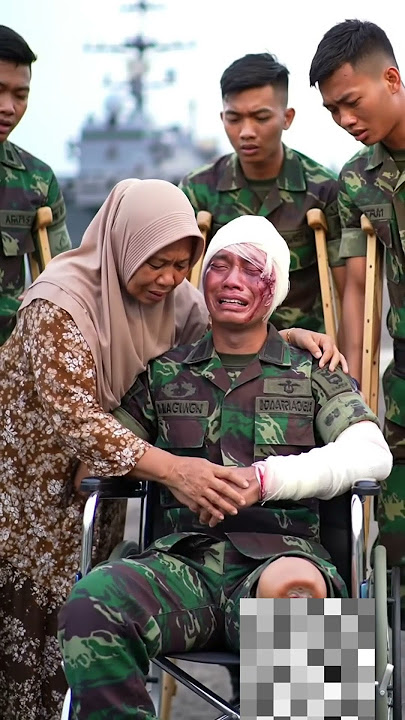 Viral Seorang Tentara Kehilangan Kaki kirinya karena selamatkan anak palestina