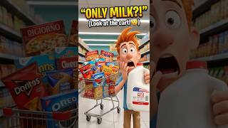 I ONLY Came for Milk… 😂 #Doodlixy #FunnyShorts #AnimatedComedy #3DAnimation #FunnyAnimation #viral