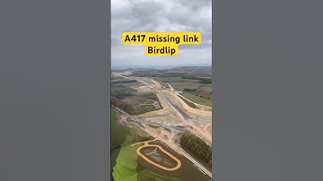 The #A417 Missing Link at #Birdlip in a #Piper #cub #cubby