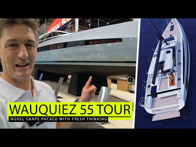 Wauquiez 55 first look – novel hull shape for a €2m centre cockpit cruiser packed with ideas