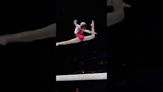 Qiu Qiyuann China Highlights Balance Beam BB Podium Training 2023 World Championships Slow Motion