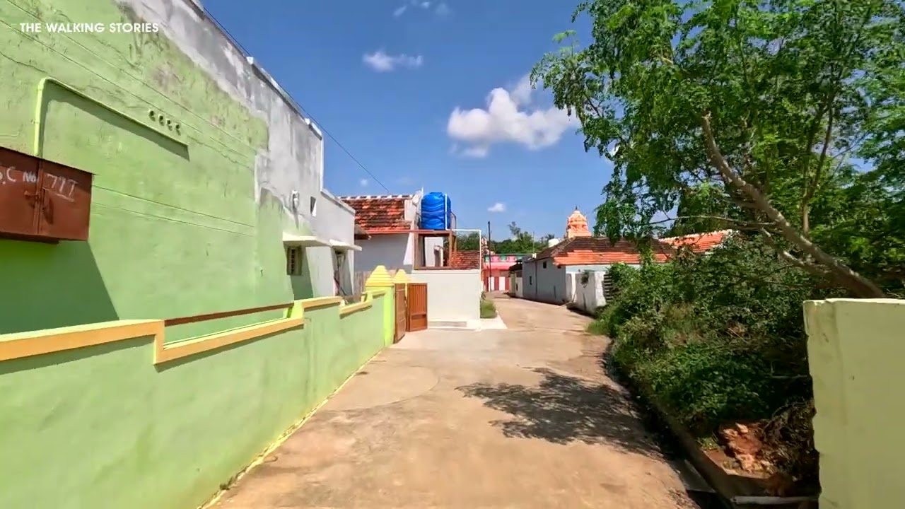 Walking tour in village | Village walk tour in India | Pollachi  | Tamilnadu | South India | India