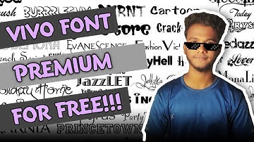 HOW TO CHANGE FONT STYLE IN VIVO SMARTPHONE FREE IN TAMIL | FREE FONTS FOR VIVO MOBILES... #vivo