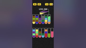 water sort puzzle level 3189