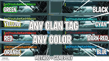How to get COLORED NAME and CLAN TAG in Cold War (PRIVATE METHOD + GAMEPLAY)