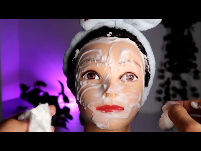 Skincare ASMR em Manequim Compilado 🧴💆🏻‍♀️| Sono imediado🌙