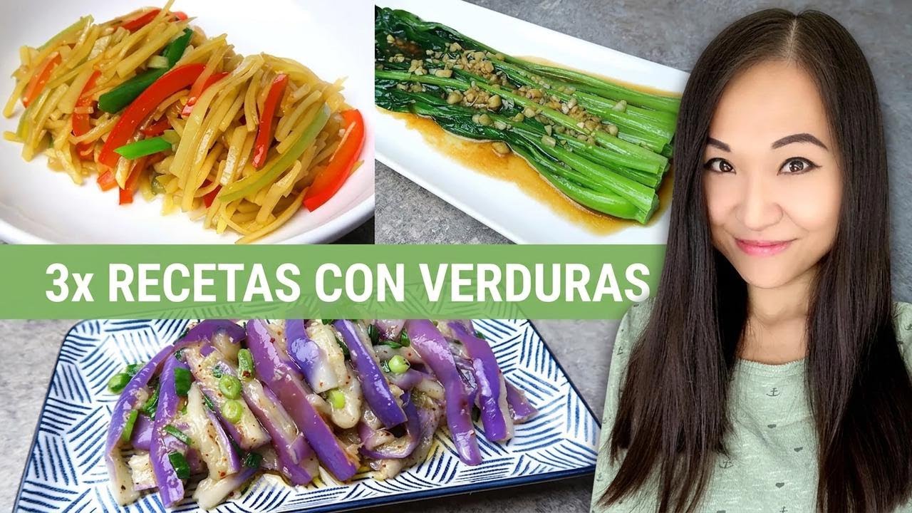 Recetas veganas al estilo chino: papas Tu Dou Si y berenjenas