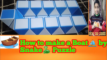 How to make a Boat ⛵ on Snake puzzle in Hindi