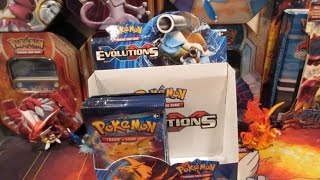 Pokemon Evolutions Booster Box Opening! Part 4 What A Box!