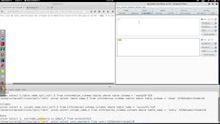 3. Exploiting an advanced SQL Injection Vulnerability to Extract Passwords