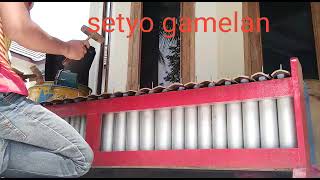 test gambang bumbung wilah 24 || made in setyo gamelan