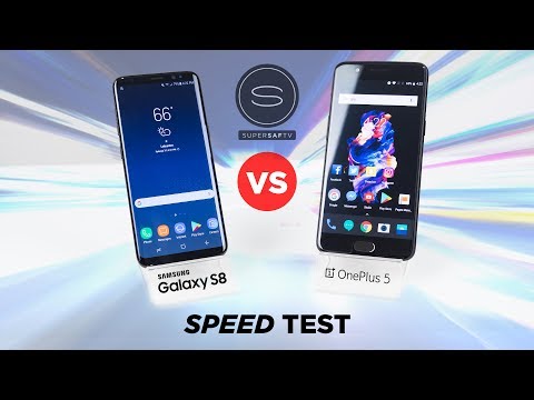 OnePlus 5 vs Galaxy S8 SPEED Test