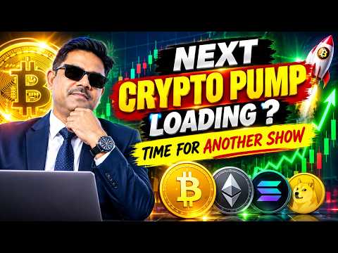 Video preview for NEXT CRYPTO PUMP LOADING ? TIME FOR ANOTHER SHOW I BITCOIN I ETH I SOLANA
